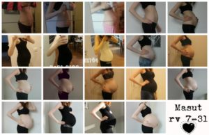 Neuvolassa jättimasun kanssa