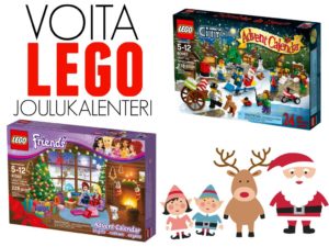 Lego -joulukalenteriarvonta!