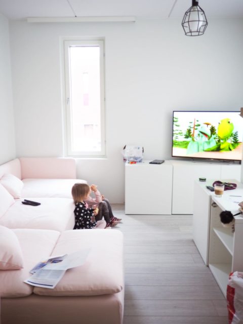 Eka aamu uudessa kodissa