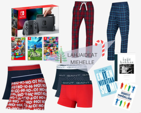 Luukku 12: Mitä miehelle lahjaksi?