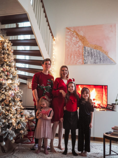 Luukku 24. Hyttisten perinteinen joulutervehdys videolla